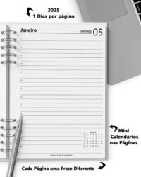 Super Combo 10 Agendas 2026 e Permanente Masculina com 5 Modelos de Capa (Bicho Papel) - Imagem 9