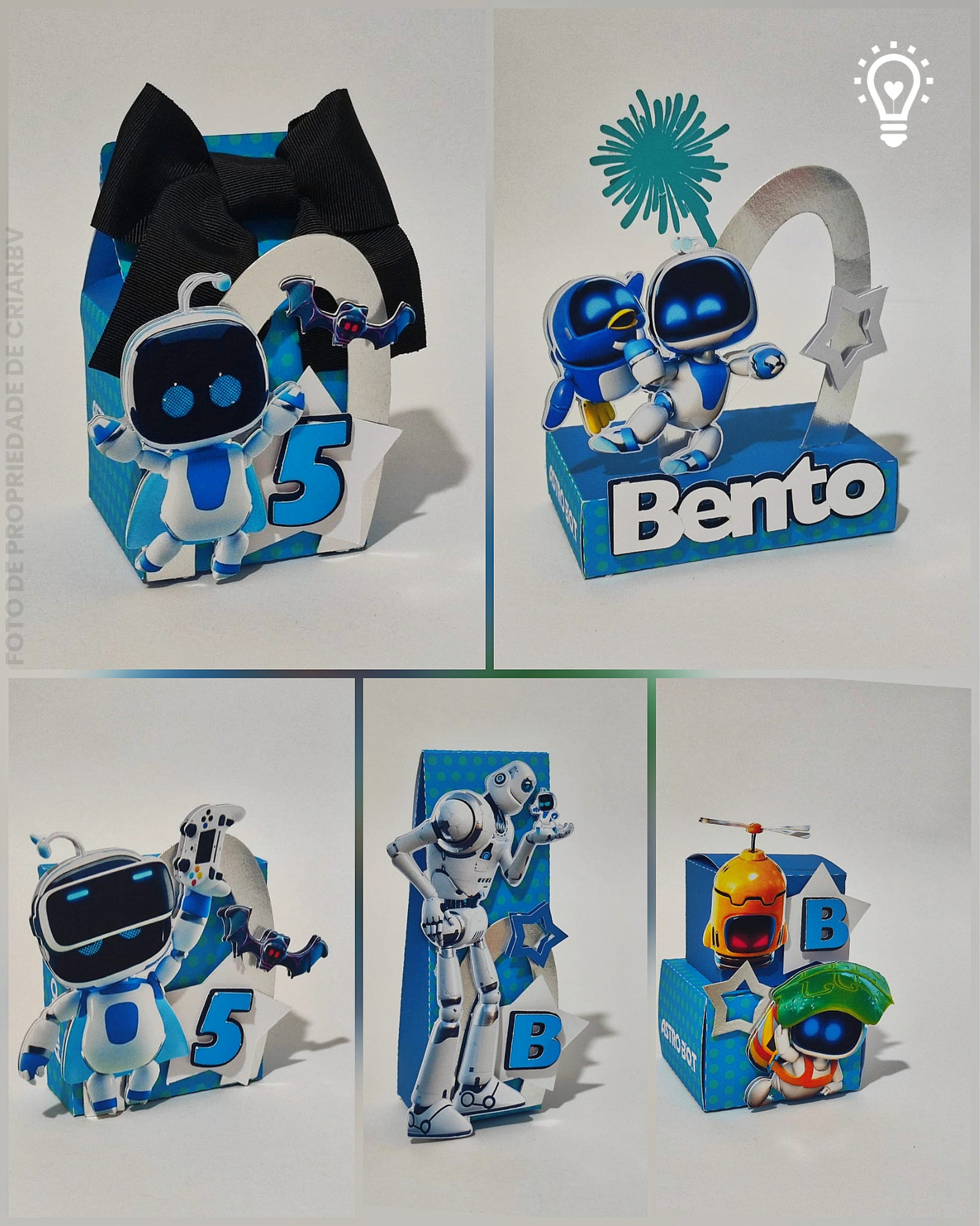 Astro Bot 1 Astro Bot - Kit Festa - Imagem 1