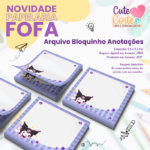 Bloquinho – 95x95mm – Kumaru – Papelaria Fofa