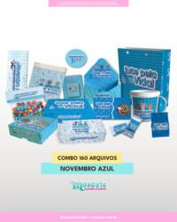COMBO 160 Arquivos – Novembro Azul (Mascute)