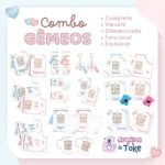 COMBO Gêmeos 10 Temas – MENINO/MENINA (Arquivos da Toke)