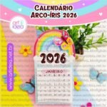 Calendário Arco - Íris 2026