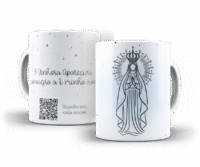 Religiosa com QR Code – Artes para Canecas - Imagem 3