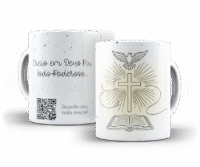 Religiosa com QR Code – Artes para Canecas - Imagem 4