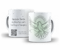 Religiosa com QR Code – Artes para Canecas - Imagem 5
