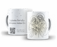 Religiosa com QR Code – Artes para Canecas - Imagem 8