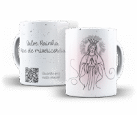 Religiosa com QR Code – Artes para Canecas - Imagem 9