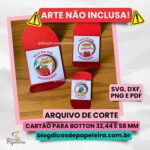 Cartão para Botton 32, 44 e 58mm – Arte não inclusa