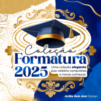 Coleção – Formatura 2025 (Avião sem Asa)