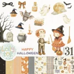 Coleção Halloween – ilustrações e papéis digitais