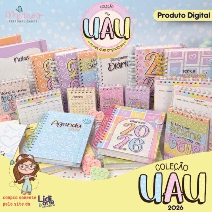 COMBO – Coleção UAU 2026 (Mimos Personalizados) - Imagem 1