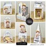 Construção Aquarela - Kit Festa