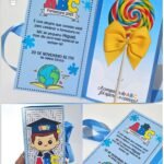 Convite Formatura Abc Menino