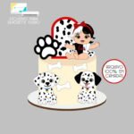 Cruella Baby - Toppo de Bolo