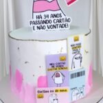 Flork Passando Cartão - Topo de Bolo