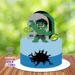 Hulk Baby - Topo de Bolo