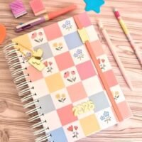 Agenda A5 – 2026 Miolos Datada e Permanente – 1DPP Floral Cute (Cute Corte) - Imagem 8