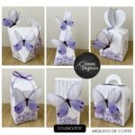 Jardim das Borboletas Lilás - Kit Festa