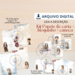 MP – Combo Papéis de Carta Bloquinhos + Arte Caneca (Pitakos)