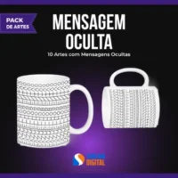 Mensagem Oculta – Artes para Canecas
