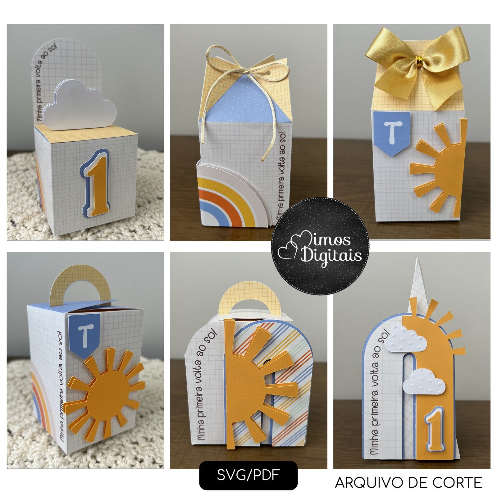 Minha Primeira Volta ao Sol - Kit Festa Minha Primeira Volta ao Sol - Kit Festa - Imagem 1