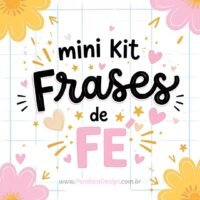 Mini Kit Frases de Fé 1