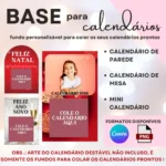 Molde Base para Calendários