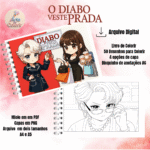 O Diabo veste prada - Livro de Colorir