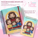 Devocional Infantil A5+Bloquinho A6 N5 (Jana Bicalho)