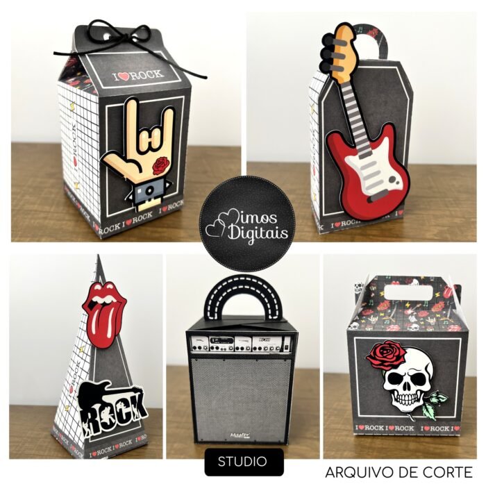 Rock - Kit Festa - Imagem 1
