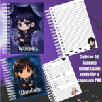 Wandinha – Kit Escolar