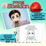 Young Sheldon - Livro de Colorir