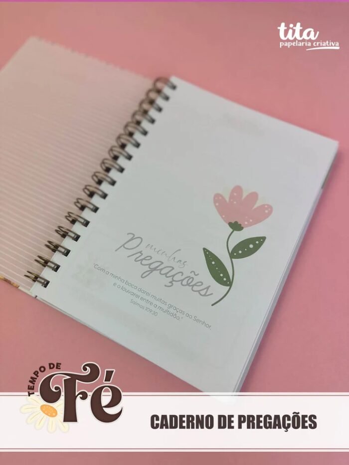 Tempo de Fé – Combo Encadernação 01 (Tita) - Imagem 12