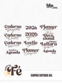Tempo de Fé – Capas Extras A5 (Tita) - Imagem 7