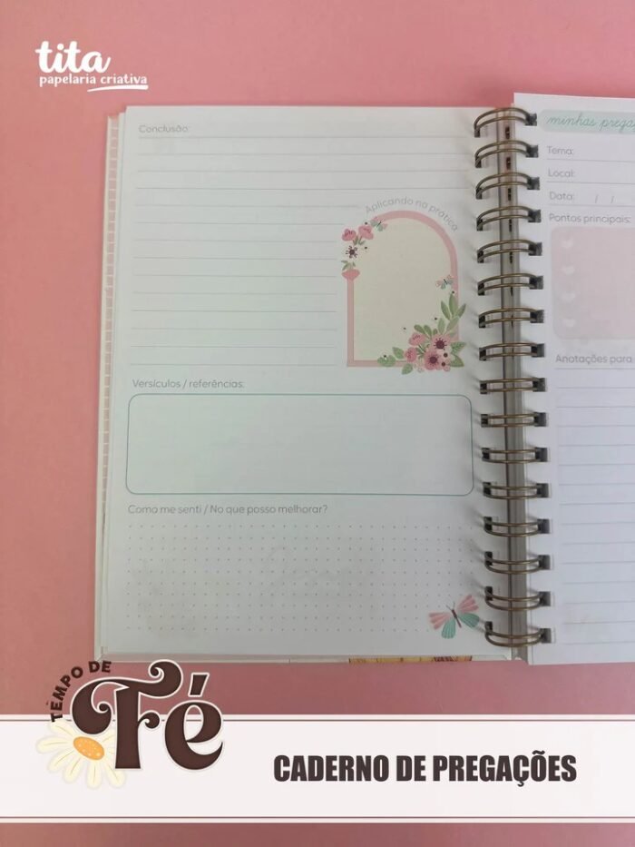 Tempo de Fé – Combo Encadernação 01 (Tita) - Imagem 14