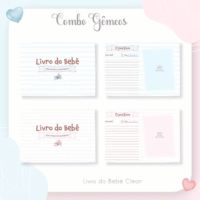 COMBO Gêmeos 10 Temas – MENINO/MENINA (Arquivos da Toke) - Imagem 14