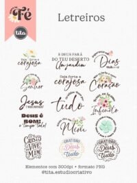 Tempo de Fé – Combo Ilustrações e Papéis (Tita) - Imagem 10