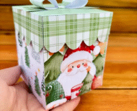 Caixa Para Mini Panetone - Imagem 4