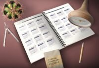 Miolo de Agenda em Espanhol 2026 | Diária Editável CorelDraw - Imagem 3