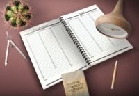 Miolo de Agenda em Espanhol 2026 | Diária Editável CorelDraw - Imagem 4