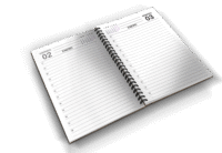 Miolo de Agenda em Espanhol 2026 | Diária Editável CorelDraw - Imagem 6