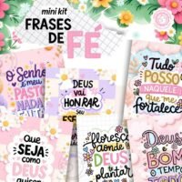 Mini Kit Frases de Fé 1 - Imagem 2