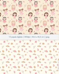 Bailarina - Kit Digital - Imagem 3