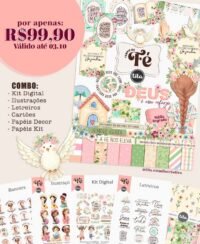 Tempo de Fé – Combo Ilustrações e Papéis (Tita)