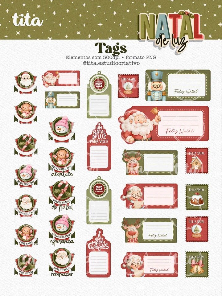 Natal de Luz 2025 – Combo Ilustrações 02 (Tita) - Imagem 5