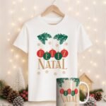 Pacote de Artes DUPLA Caneca Camisa Natal V7 SEM FOTO