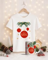 Pacote de Artes DUPLA Caneca Camisa Natal V7 SEM FOTO - Imagem 17