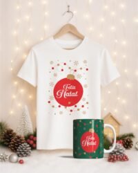 Pacote de Artes DUPLA Caneca Camisa Natal V7 SEM FOTO - Imagem 18