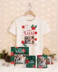 Pacote de Artes TRIO Caneca Camisa Azulejo V7 COM FOTO - Imagem 3