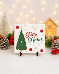 Pacote de Artes Azulejo Natal V7 SEM FOTO - Imagem 5